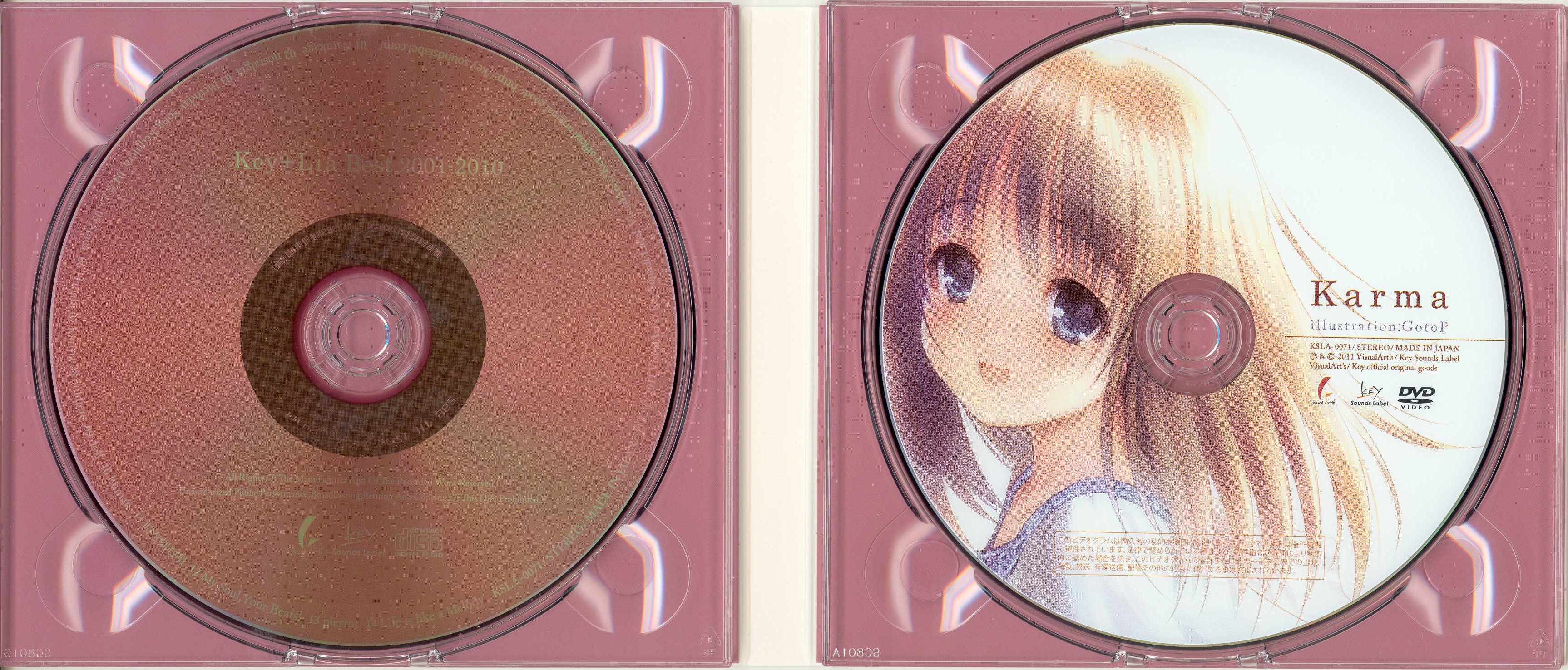 Key+Lia Best 2001-2010 (2011) MP3 - Download Soundtracks for FREE!